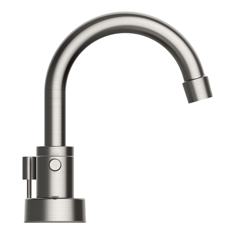 Bowery Hill 2-Handle Centerset Bathroom Faucet in Satin Nickel - 7.24-Inch