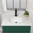 Bowery Hill 31-Inch Bath Vanity - Hunt Club Base and Single Hole Top