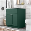 Bowery Hill 31-Inch Bath Vanity - Hunt Club Base and Single Hole Top