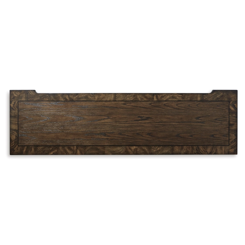 Bowery Hill Light Brown 6-Drawer Dresser with Aged Pewter Handles