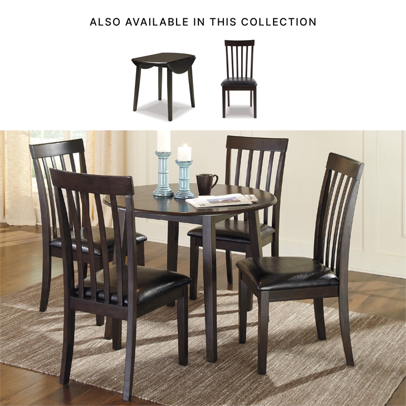 Bowery Hill Adjustable Faux Leather Swivel Barstool with Footrest in Black