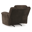 Bowery Hill Chocolate Extra-Spacious Recliner with Pull Tab Recline
