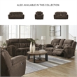 Bowery Hill Chocolate Extra-Spacious Recliner with Pull Tab Recline