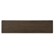 Bowery Hill Brown Sofa Table with Architectural Geometry and Storage