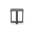Bowery Hill Gray 3-Piece Table Set with Faux Soapstone Look Tops