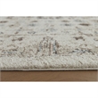Bowery Hill Beige 8' x 10' Traditional Area Rug with 12mm Pile
