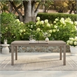 Bowery Hill Outdoor Dining Table with Extension and Wood Look