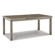 Bowery Hill Outdoor Dining Table with Extension and Wood Look