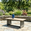 Bowery Hill Outdoor End Table with Minimalist Aluminum Design