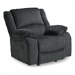 Bowery Hill Rocker Recliner with Gentle Rocking Motion in Slate