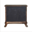 Bowery Hill Rich Cherry 3-Drawer Nightstand with Transitional Design