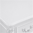 Bowery Hill 5-Drawer Transitional Wood Rectangular Chest in Pure White