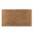 Bowery Hill 4-Drawer Rectangular Coffee Table in Pine Oak Finish