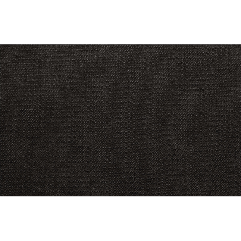Bowery Hill Fabric Upholstered Side Chair Pair in Black