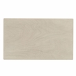 Bowery Hill Rubberwood Rectangular Dining Table in Antique White