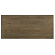 Bowery Hill Rectangular Wood Dining Table in Weathered Oak Finish