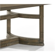 Bowery Hill Rectangular Wood Dining Table in Weathered Oak Finish