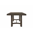 Bowery Hill Farren Rectangular Wooden Dining Table in Espresso