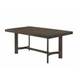 Bowery Hill Farren Rectangular Wooden Dining Table in Espresso