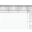 Bowery Hill Horizontal Rectangular Glass Wall Mirror in Mirrored Finish