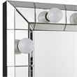 Bowery Hill Horizontal Rectangular Glass Wall Mirror in Mirrored Finish