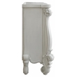 Bowery Hill Rectangular Wooden Fireplace in Bone White Finish