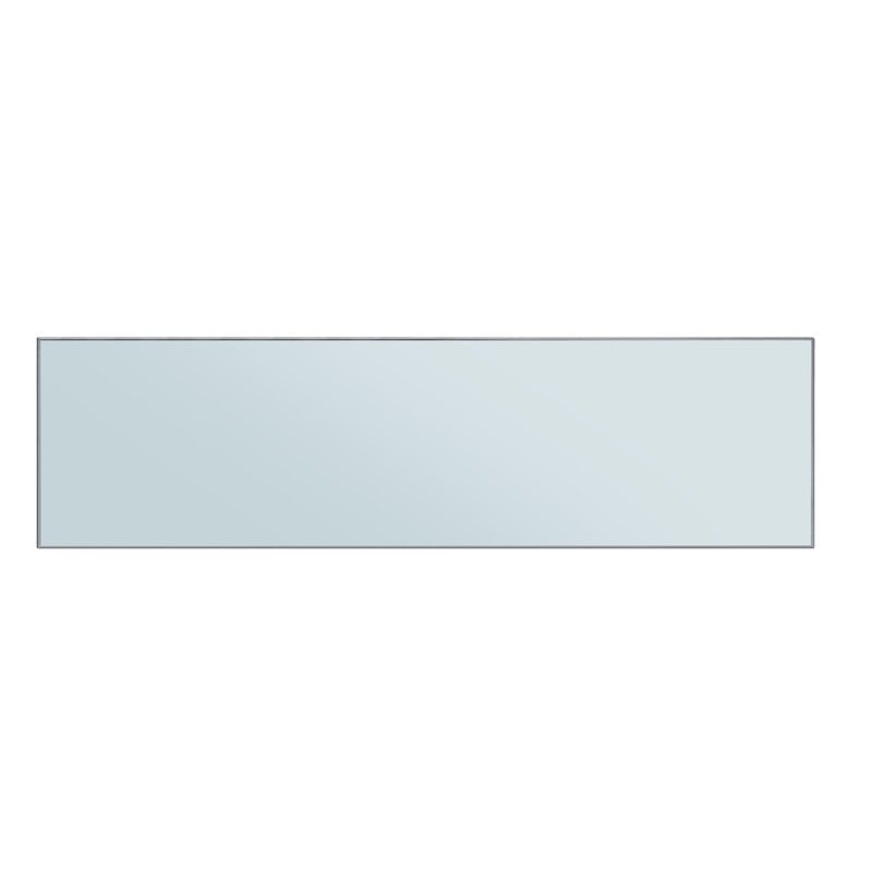 Bowery Hill Fireplace with Mirrored Design and Faux Stones Inserts