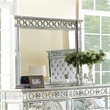 Bowery Hill Rectangular Wooden Wall Mirror in Mirrored Finish