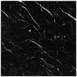 Bowery Hill 22-Inch Square Marble Top End Table in Black and Gold