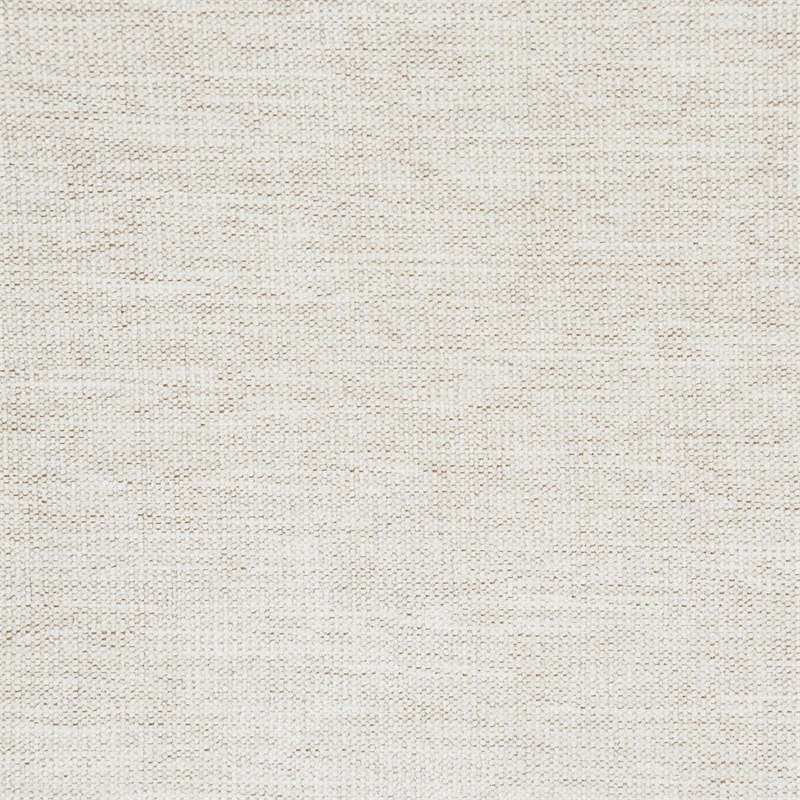 Bowery Hill Upholstered Sofa with 2 Pillows in Beige Linen Fabric