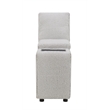 Bowery Hill Modular Console with Wireless Charging in Gray Sherpa