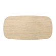 Bowery Hill Dining Table with Ceramic Top in Ceramic and Walnut