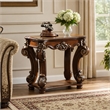 Bowery Hill Rectangular End Table with Bottom Shelf in Cherry Finish