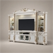 Bowery Hill Transitional Entertainment Center in Antique Pearl
