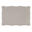 Bowery Hill Transitional Coffee Table with 2 Drawers in Bone White Finish