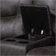 Bowery Hill 6-Piece Reclining Sectional Sofa Left-facing Chaise Lounge