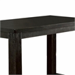 Bowery Hill 72 Inch Dining Table with Block Legs in Antique Black