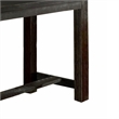 Bowery Hill 72 Inch Dining Table with Block Legs in Antique Black