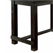 Bowery Hill 72 Inch Dining Table with Block Legs in Antique Black