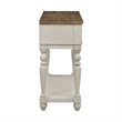 Bowery Hill 52 Inch Console Sideboard Buffet with Drawers in White