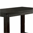 Bowery Hill 84 Inch Dining Table with Leaf Extension in Antique Black