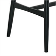Bowery Hill 72 Inch Dining Table with Brown Plank Top and Black Base