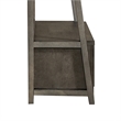 Bowery Hill 2 Piece Hall Tree with Mirror and Storage Drawer in Gray