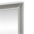 Bowery Hill Lighted Mirror with 3 Way Touch LED and Rhinestone in White