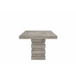 Bowery Hill Rectangular Wooden Dining Table in Salvaged Light Oak