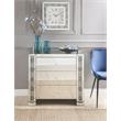 Bowery Hill Square Wall Clock with Beveled Mirror and Faux Agate Inlay