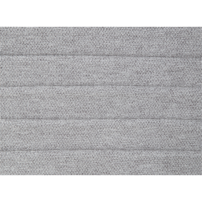 Bowery Hill Counter Height Chair Set of 2 in Gray Linen with Espresso Legs