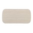 Bowery Hill Dining Table in Natural Finish with Brown Block Leg Base