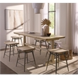 Bowery Hill Counter-Height Friendship Table in Light Natural Wood