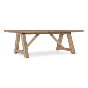 Bowery Hill Dining Table with Two 20in Leaves in Light Natural Wood